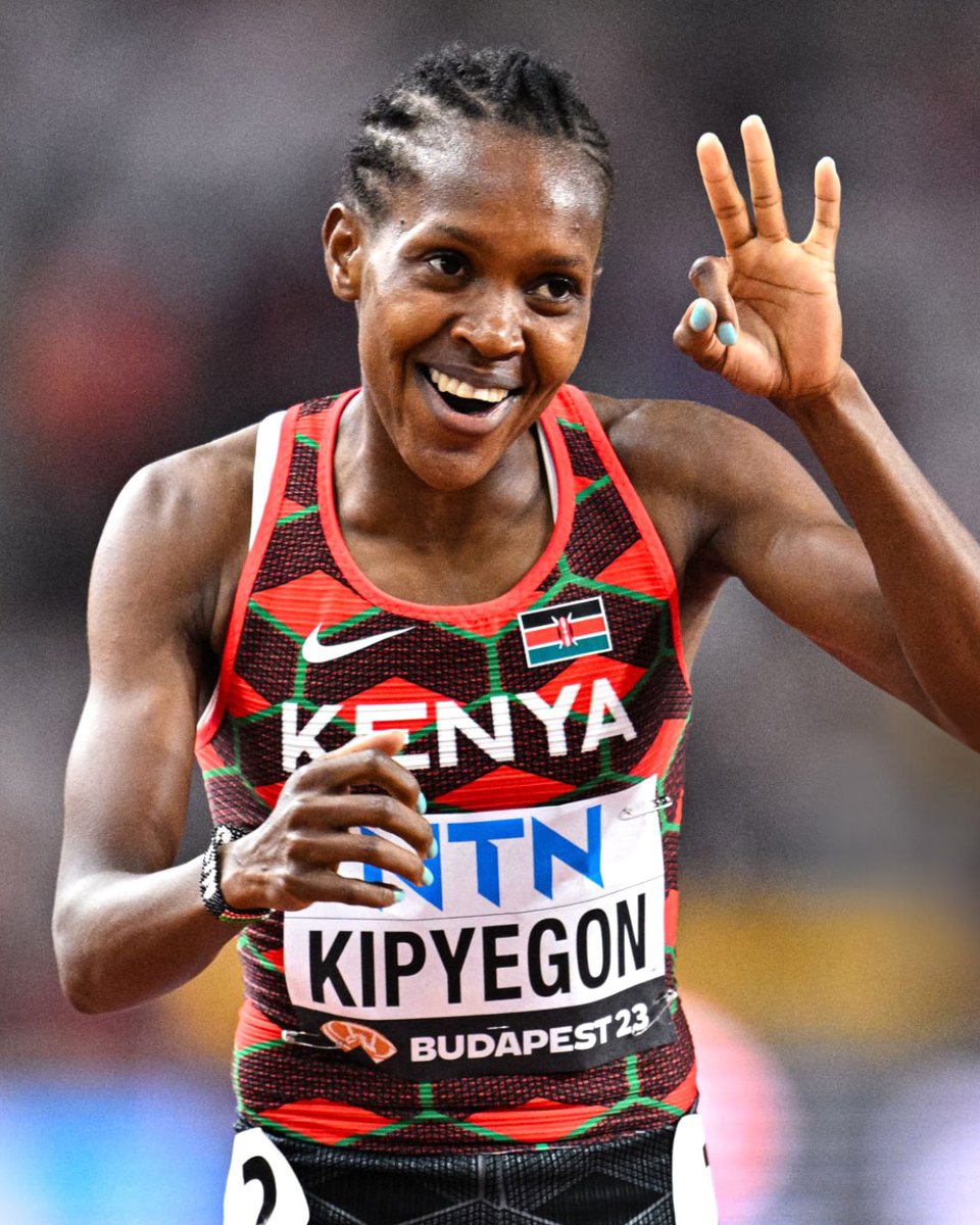 Faith Kipyegon has won The SOYA Sportswoman of the Year for the third time in a row!