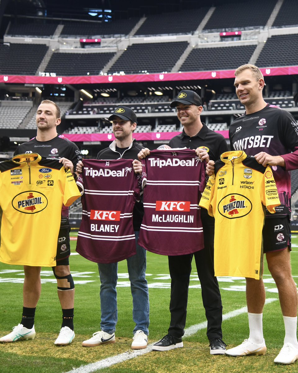 When racing meets rugby in Vegas.