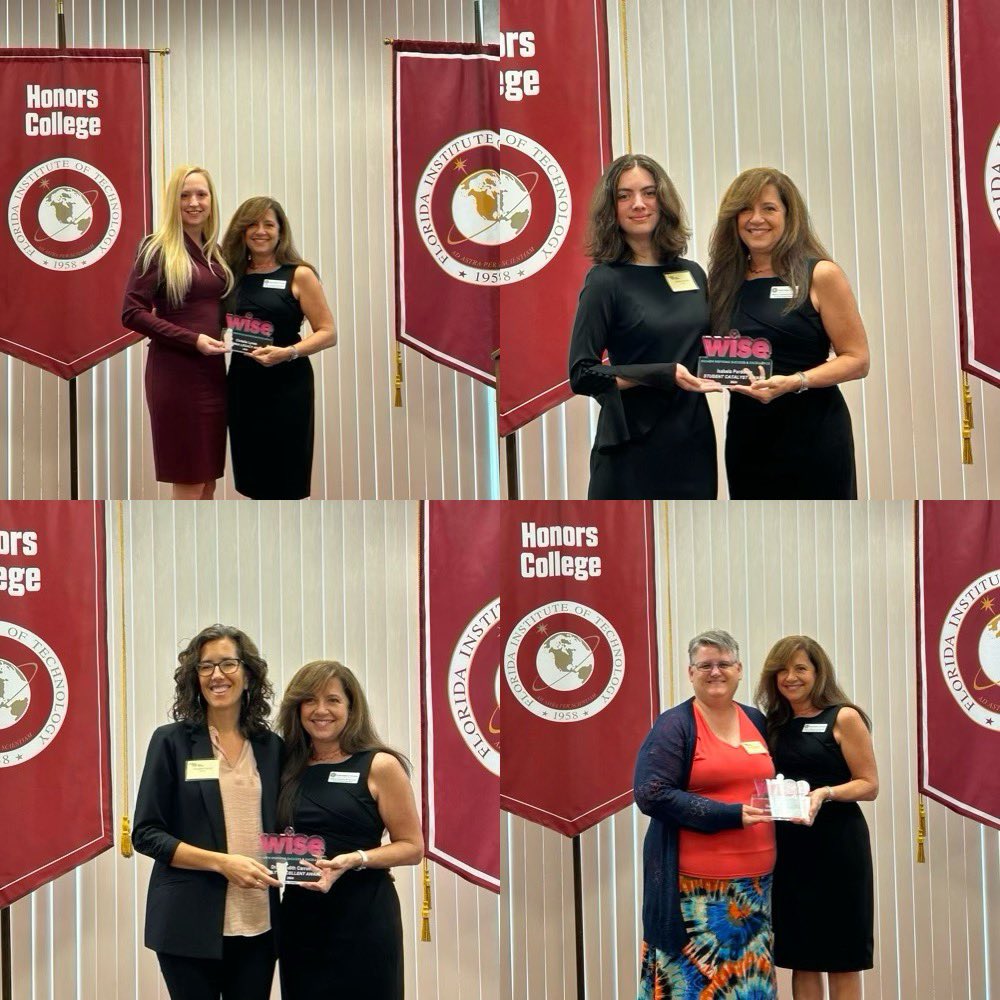 Congrats to our <a href="/FloridaTech/">Florida Tech</a> WISE awardees. (Women Inspiring Success &amp; Excellence). These are amazing women!