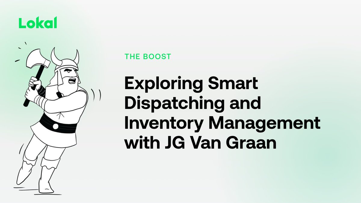 lokalhq's tweet image. 🎙 Podcast: 

In this episode, JG Van Graan of @ThermoGrid  and Zach explore Smart Dispatching, Inventory Management, and marketing for HVAC contractors.  

Have a listen: homeservicespodcast.com/e/exploring-sm… 

#homeservicespodcast #theboost #digitalmarketing #marketingstrategy