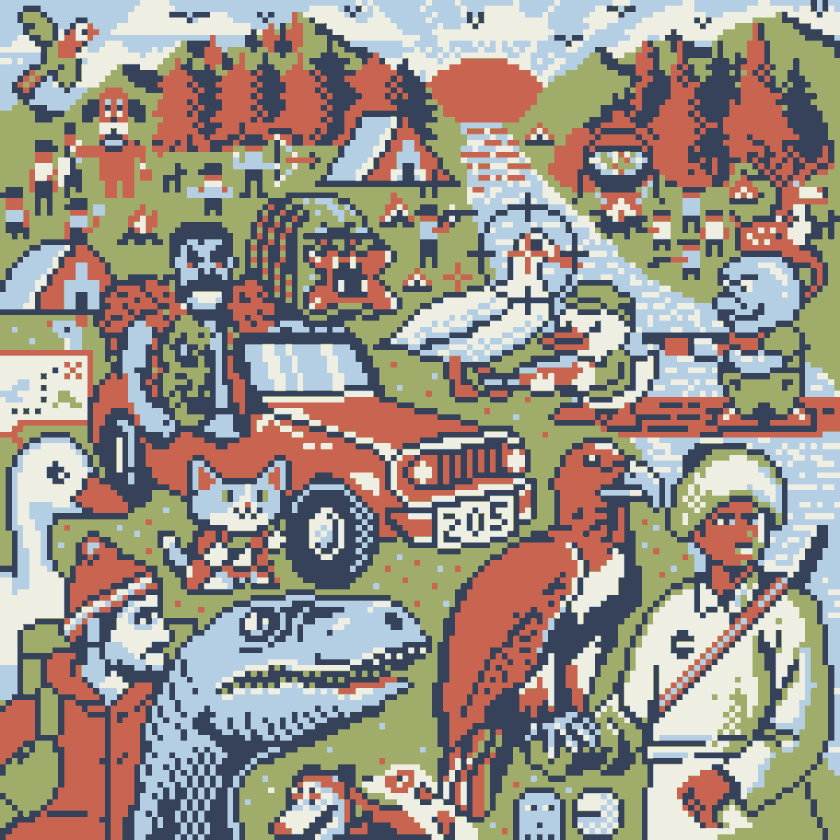 judebuffum's tweet photo. What's more #BaseHunt than a hunting themed @basepaint_xyz called "The Base Hunting Party"?
Earn 250 points by minting it right here:
https://t.co/xp0Nvi7vfq https://t.co/hCmtijao3r