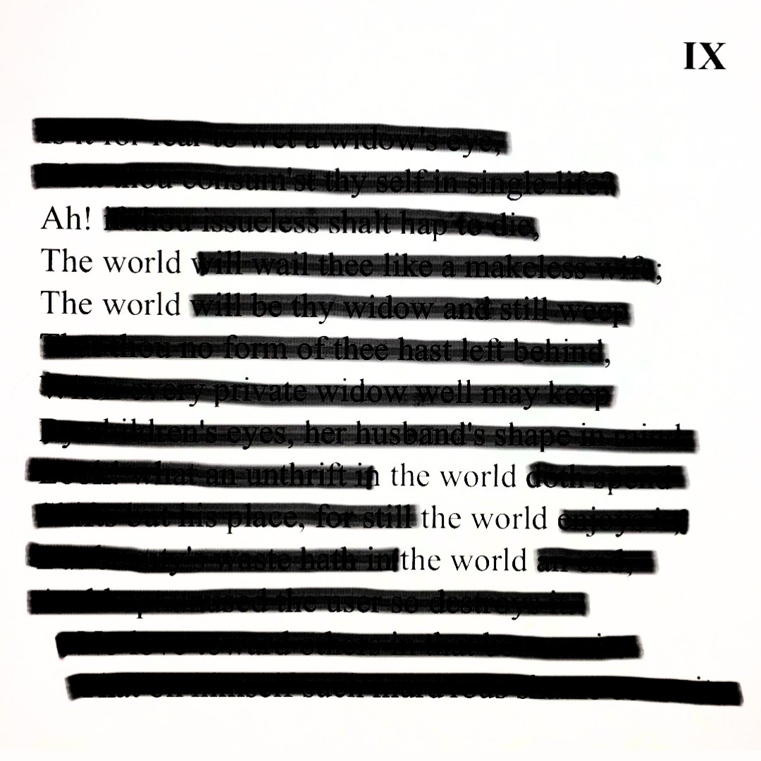 🏆 A $500 prize and special publication in GSR await the winning masterpiece poem, and you have just 🌑 ONE WEEK 🌑 left to submit!

To celebrae the #SolarEclipse on April 8 send a blackout poem that use erasure to reveal something new and unexpected.

Due: March 8
Link below
