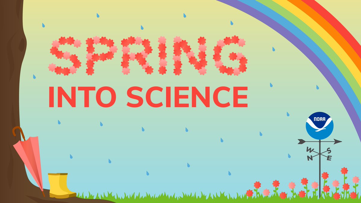 Welcome to the first day of meteorological spring! When it’s spring in the Northern Hemisphere, @NOAA is here to celebrate! From news to graphics to educational resources, #SpringIntoScience with us: noaa.gov/education/spri…