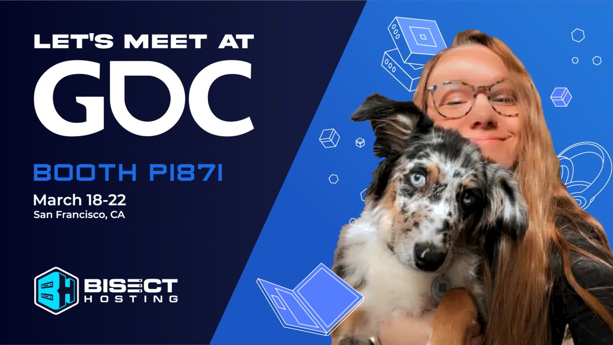 cjdoeslife's tweet image. Heading to GDC? So are we! Year 2 with the @BisectHosting crew going to GDC, this time with a booth! 

Meet us at Booth P1871 👾

Excited to see new and familiar faces!