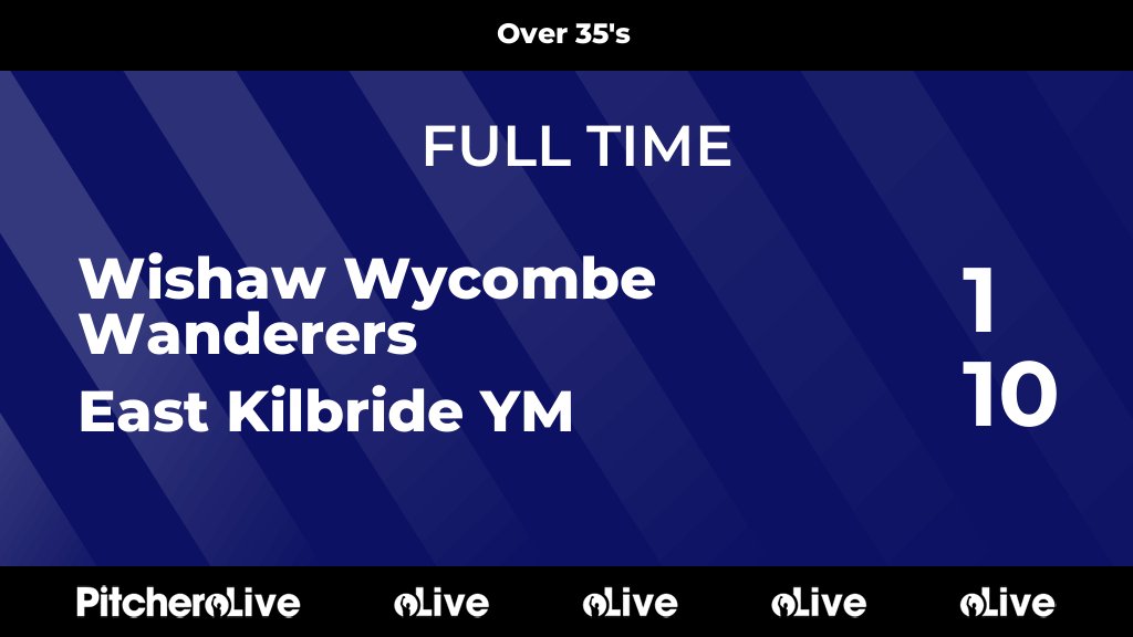 FULL TIME: Wishaw Wycombe Wanderers 1 - 10 East Kilbride YM #WISEAS #Pitchero ekym.co.uk/teams/226723/m…