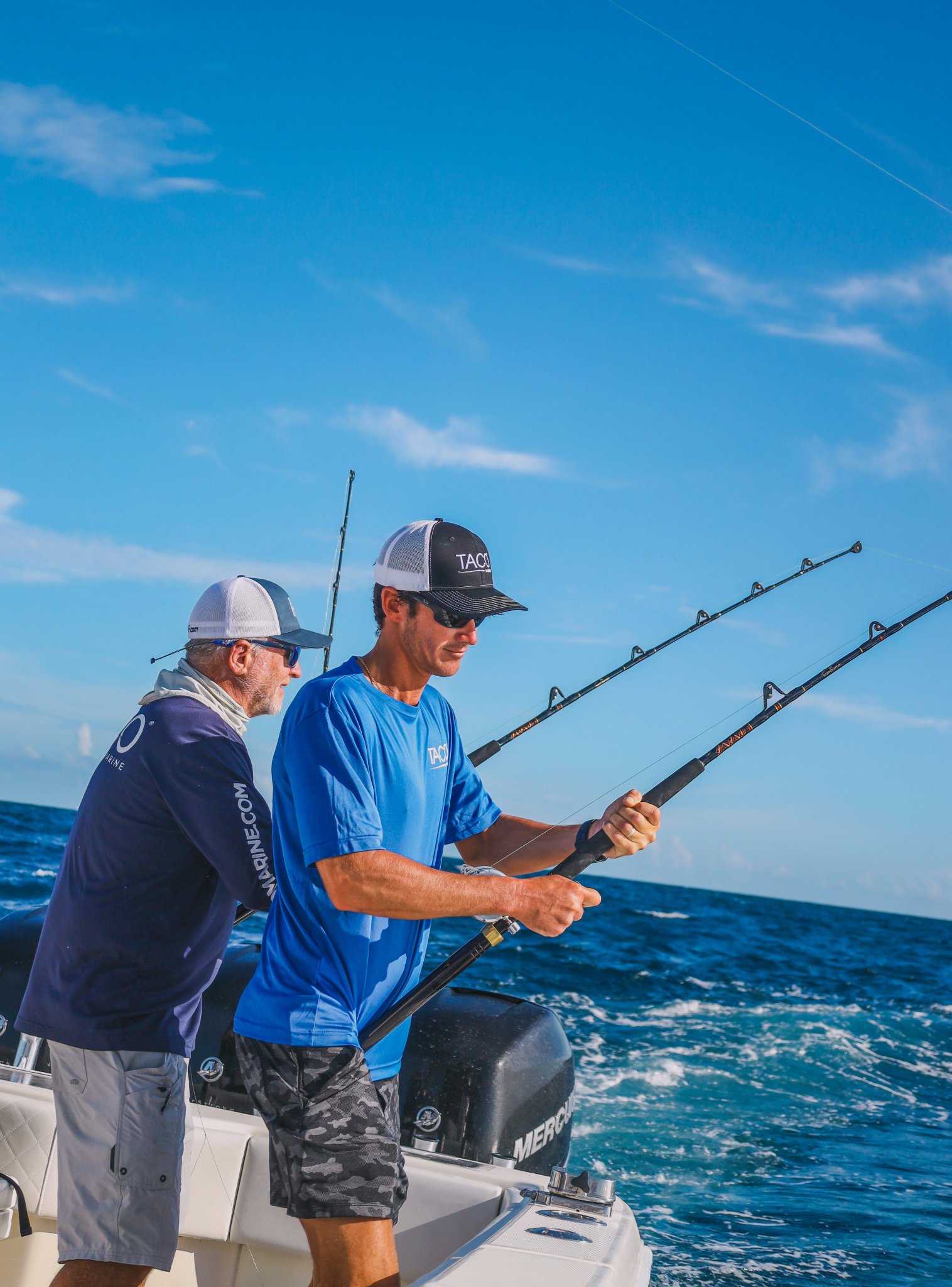 TACO Marine on X: Reeling in memories one catch at a time 🎣  #MasterTheCatch #tacomarine #sportfishing #fishing #openwater #fishingrod  #fishingboat #boat  / X