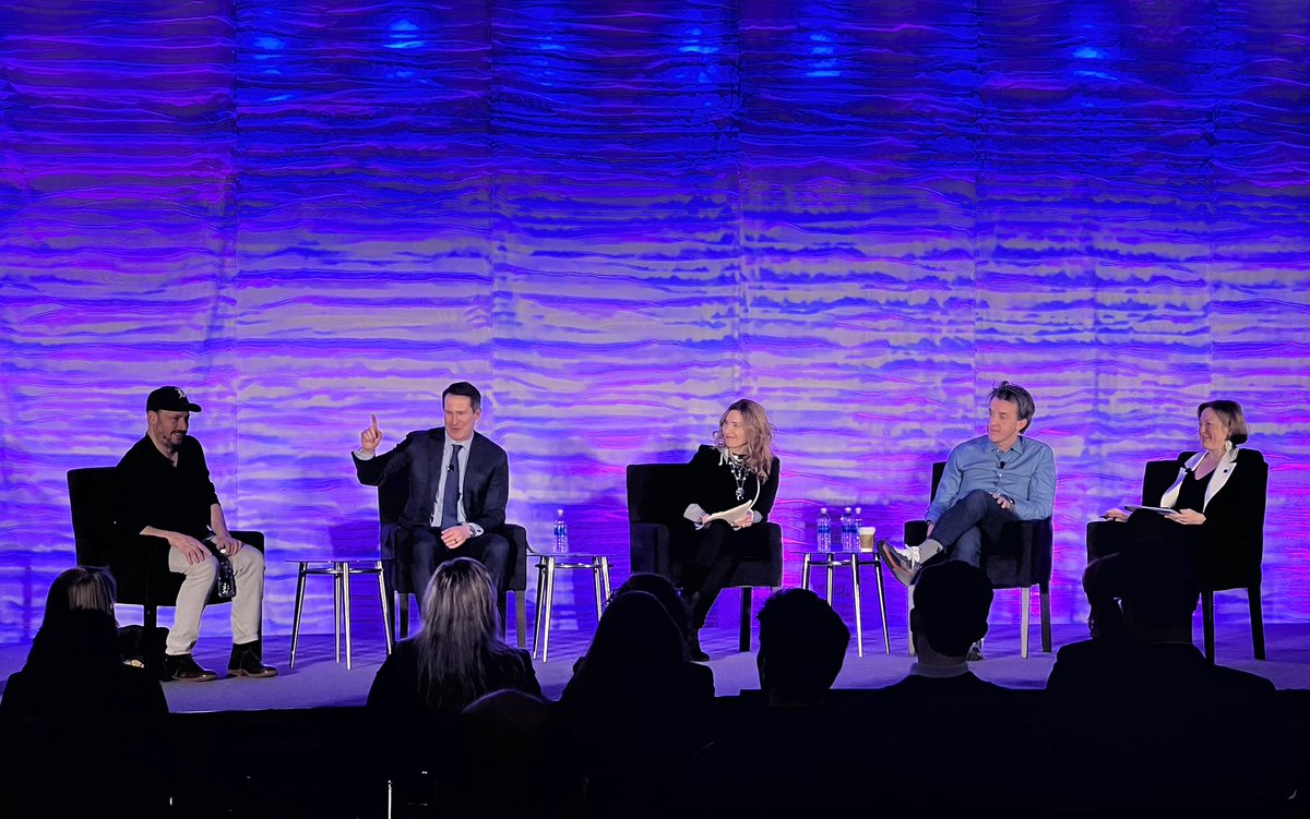 Our panel on “Using Data For Good Across Industries” featured <a href="/NateSilver538/">Nate Silver</a>, <a href="/corbinpetro/">Corbin Petro</a>, Rep. <a href="/sethmoulton/">Seth Moulton</a>, <a href="/adrane/">Alexandra Drane</a>, and Will Blodgett discussing how data is being used to power positive outcomes and how these learnings can inform the sports industry #SSAC24 #PowerOfSports