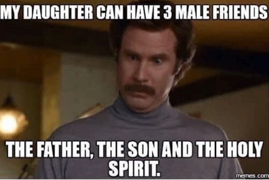 Ericacm38's tweet image. #ChristianHumor #FatherSonHolySpirit 😂