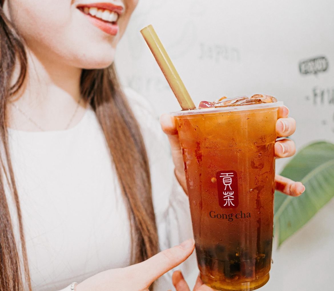 🥤Gong cha New West - Brewing Happiness, One Pearl at a Time. ✨ 
📸 @poc_photos 
#bubbletea #newwest #brewinghappiness #teaadventure