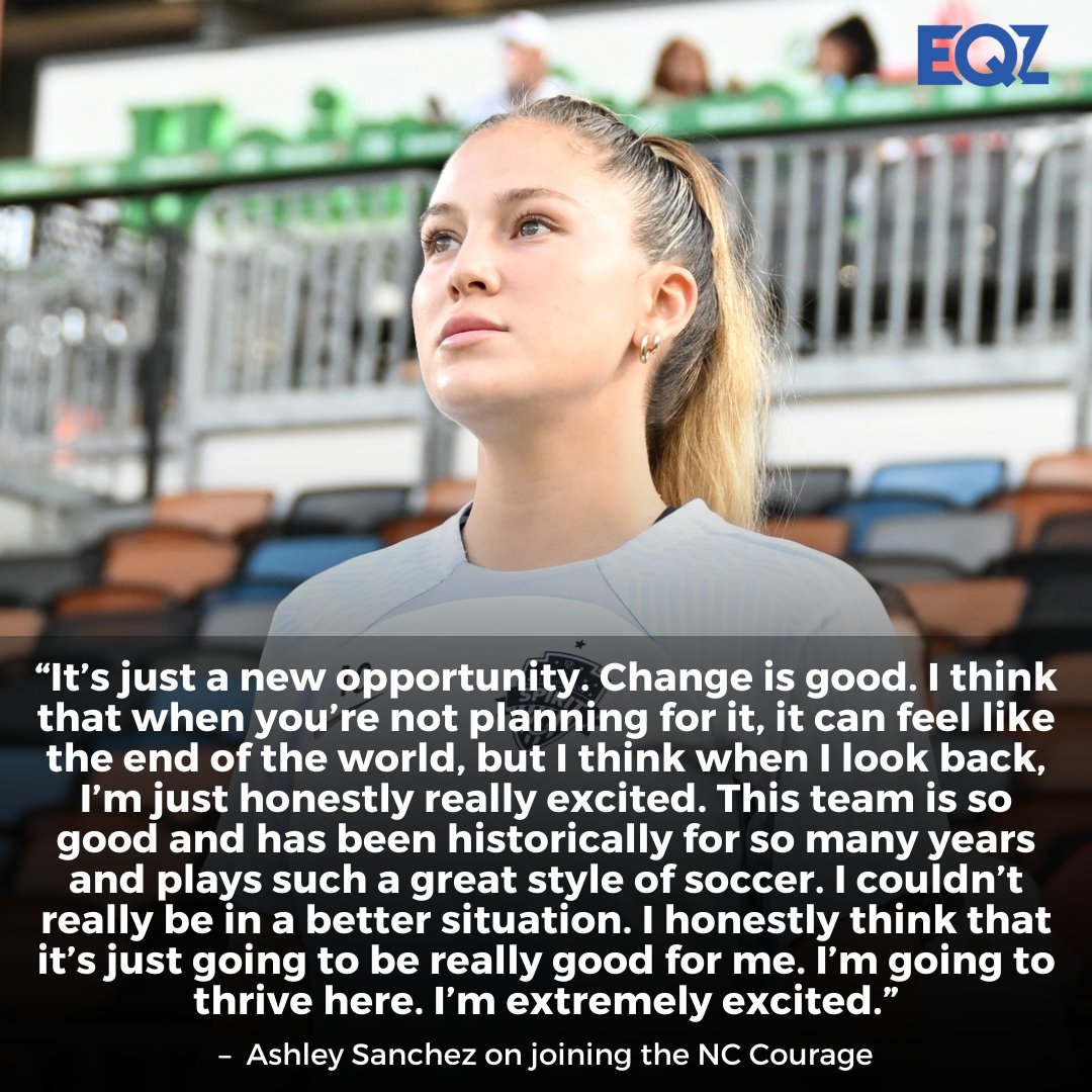 My latest <a href="/EqualizerSoccer/">The Equalizer</a>: A chat with Ashley Sanchez about starting over with the NC Courage and rediscovering the freedom that makes her a great player. Sean Nahas, who has known her for 10 years, knows you can't "put her in a box."

🔗 equalizersoccer.com/2024/03/01/ash…

#NWSL #USWNT