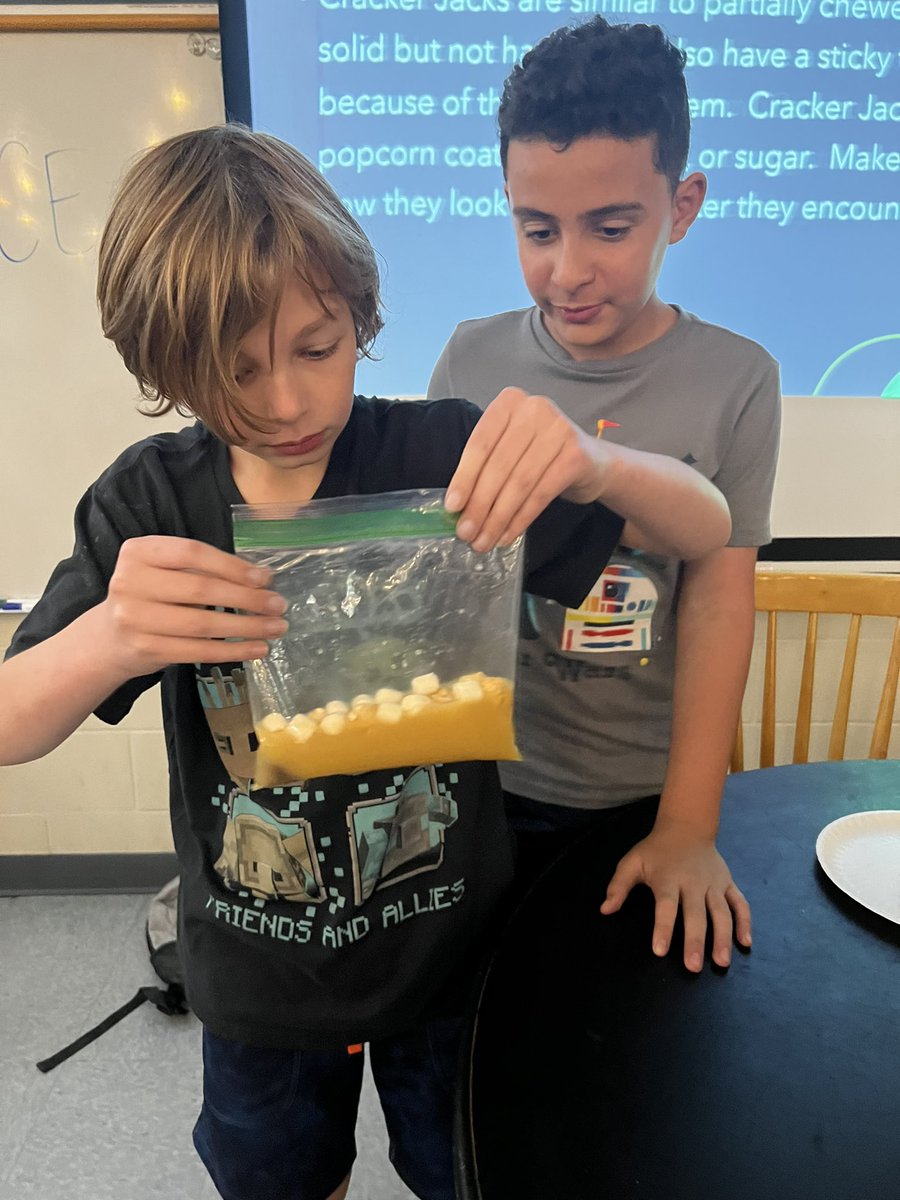 MillsLoree's tweet image. Building “stomachs” in class to observe digestion! @TimbercrestElem So gross… SO fun! #vcsscientists #vcsscience #MrsMillsClass