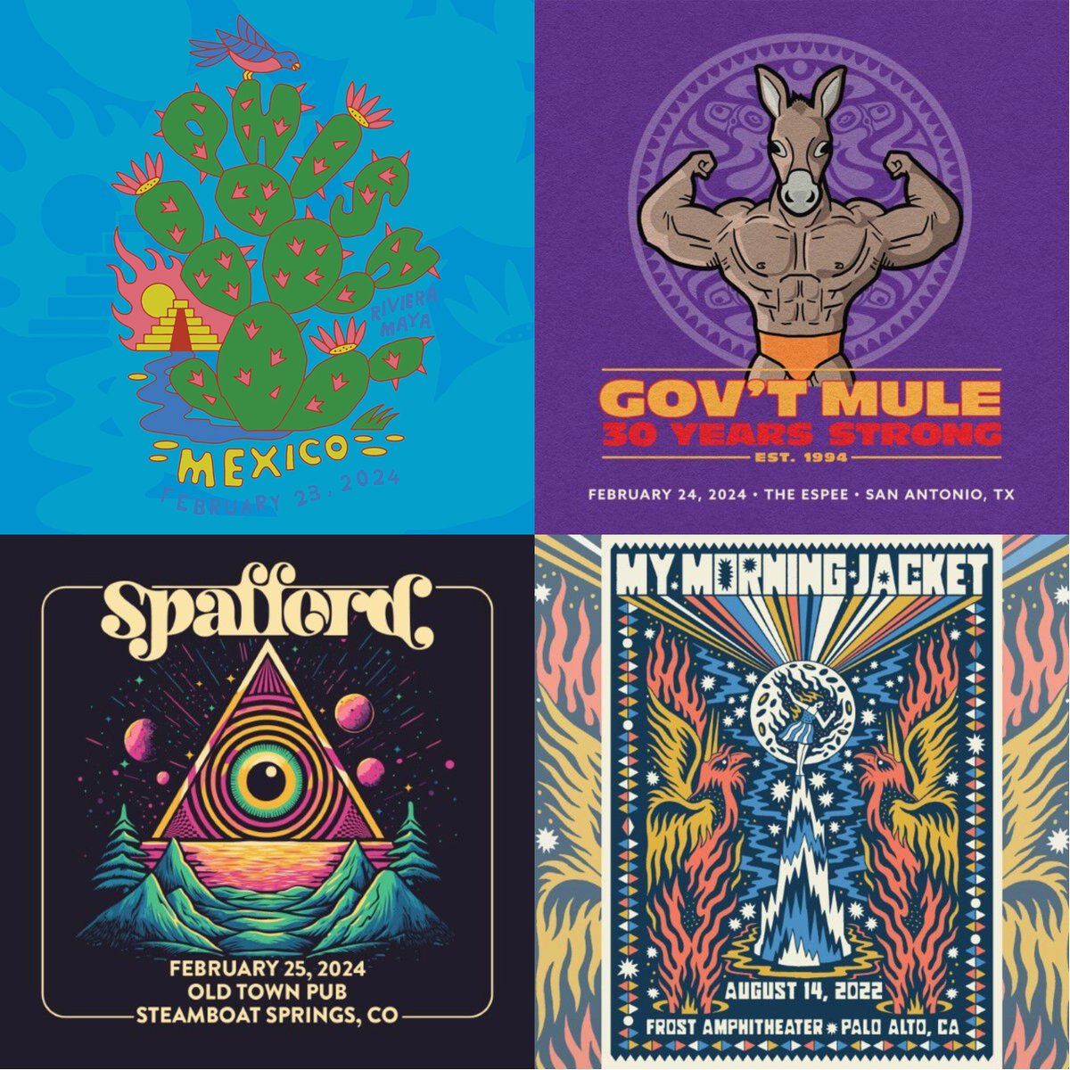 Our latest #WeeklyLiveStash features the 40 minute 'Chalkdust Torture' from @Phish's hot run in Mexico, plus Duane Trucks' sit-in with @govtmuleband, and more new tracks from @spaffordmusic, @BigSomething, and @mymorningjacket. Listen live at 5PM ET on nugs Radio @SiriusXM…