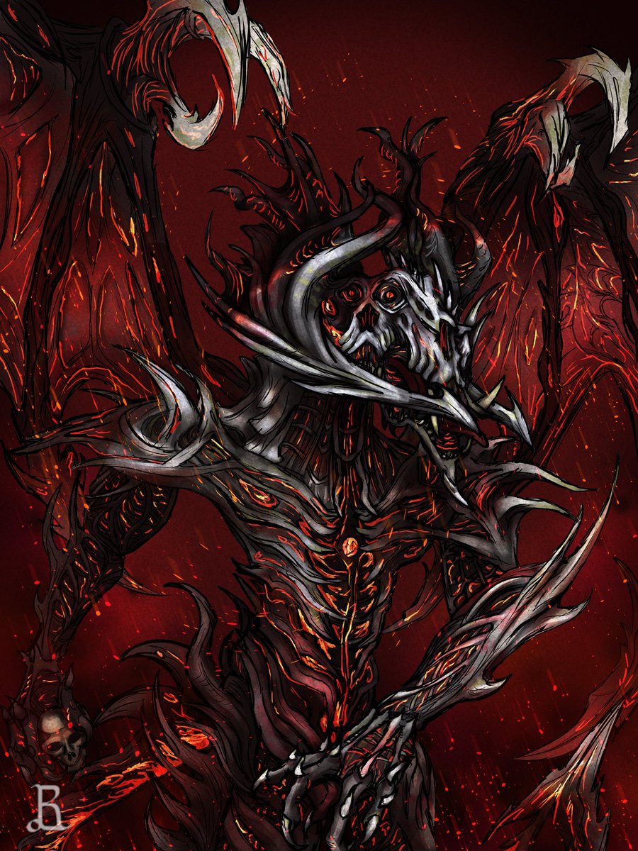 ReneLDraws's tweet photo. “…and down came the claw, and that was that”

Baldurs Gate 3 fanart of a most devilish foe https://t.co/pHV2AdEPC8