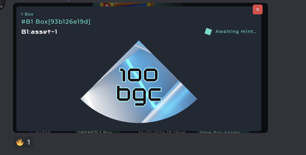 lucky bastard
what is 100 bgc
well its the equivalent of 100 dollars in breed credit
he can use that to breed and he gets credit off it until the 100 is gone from breeding
he got this prize box for racing in paids. we issue tons of prizes everyday prizes range from 2 matic to an