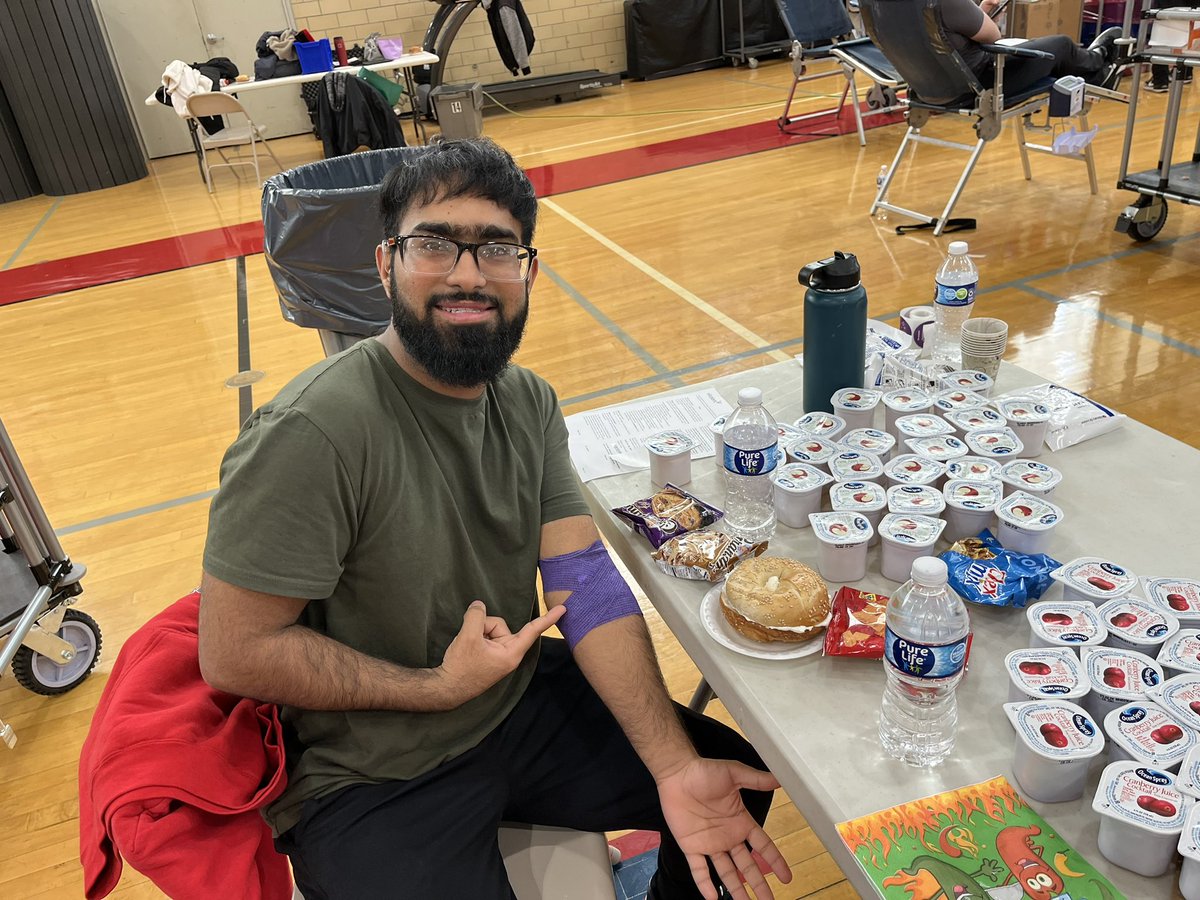 GLHSDeafProgram's tweet image. Faiz Ahmed showing up for a great cause today. Thanks for your donation!