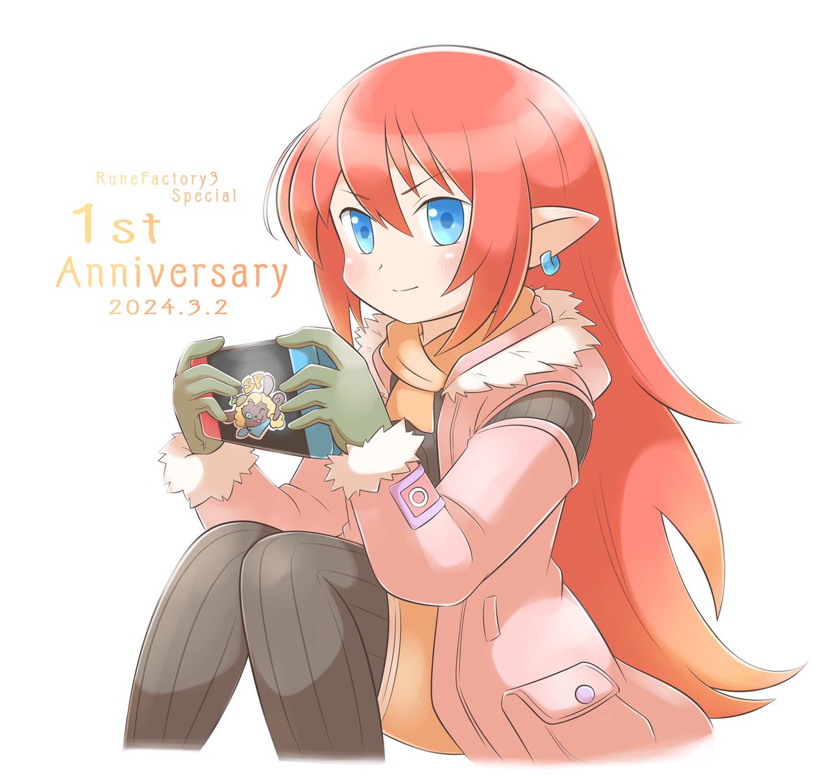 ルーンファクトリー3スペシャル1周年おめでとう🐑Switchでトゥーナに