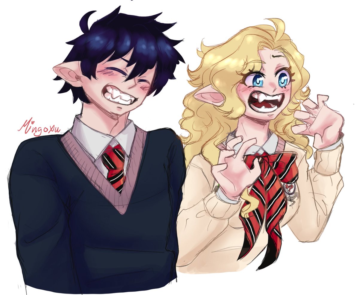 Finished one out of a million WIPS hehe 
#BlueExorcist