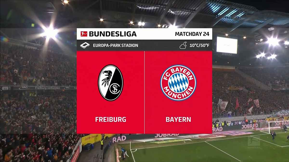 Freiburg vs Bayern Munich Full Match Replay