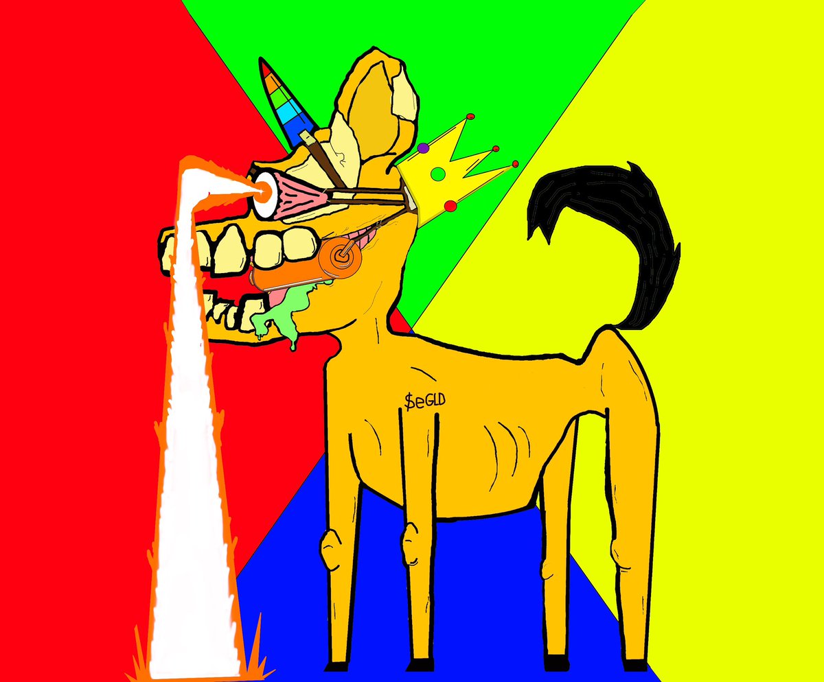 SOMEONE JUST BID 0.069 $EGLD FOR THIS LUNICORN.

WE ARE SO BACK.