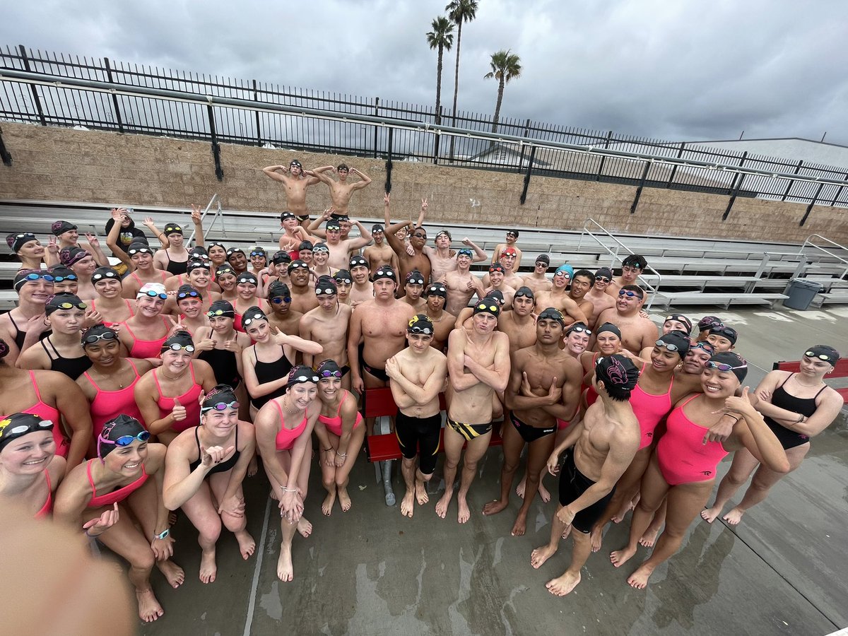 Your 2024 NPHS swim team! Ready to roll at Spartan Relays.