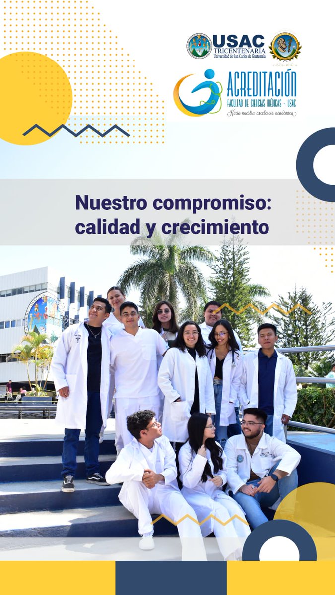 Agradecemos a los profesores y estudiantes que participaron en las entrevistas virtuales con los evaluadores de COMAEM los días 26, 27 y 28 de febrero.

Compartir su experiencia fue valioso para este proceso.
¡Juntos por la acreditación!
#Acreditación #MedicinaUsac