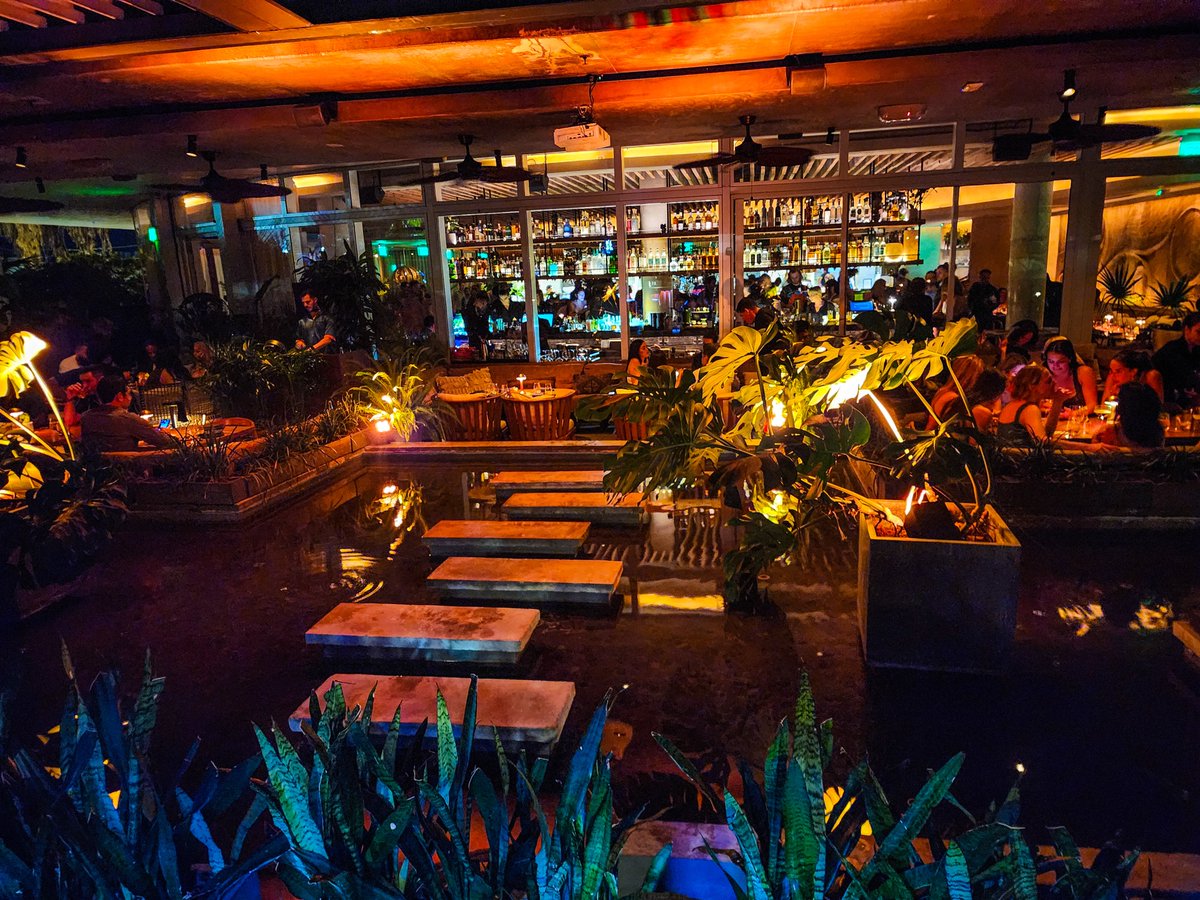 PamPilouk's tweet photo. MILA is an elegant, multi-venue sanctuary in the heart of Miami Beach, including a wonderful rooftop restaurant that features an amazing fire dancer show on the weekends! ๐ฅ
#miamibeach #southbeach #florida #miamirestaurants #miamieats #miamifoodie #miaminightlife #travel https://t.co/UAFd8R2KND