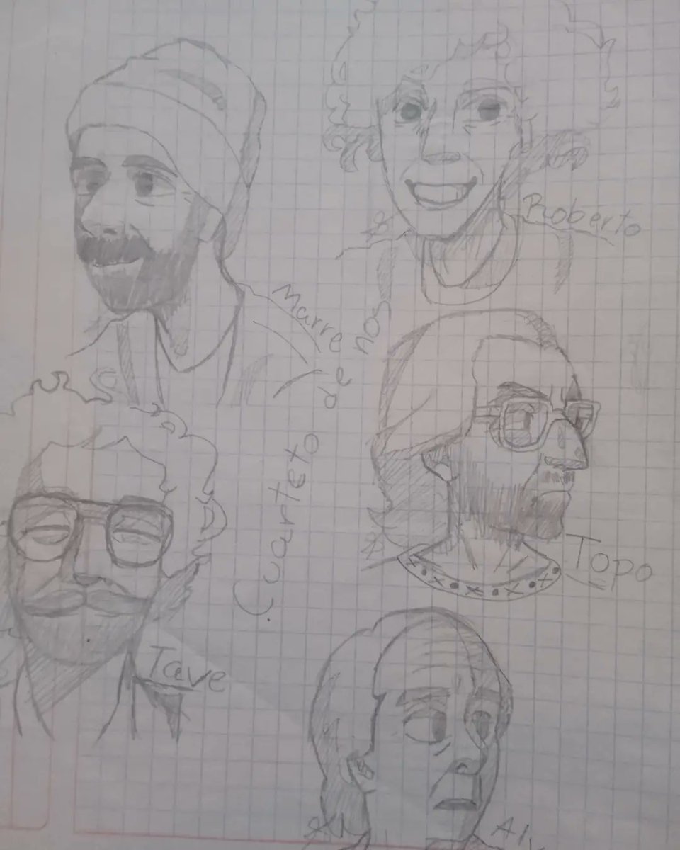 arisanunu25's tweet photo. Dibujos randoms del cuarteto :v

Ah y de Riki también :3

#cuartetodenos #cdntwt #rikimusso https://t.co/lsvLX66jeM