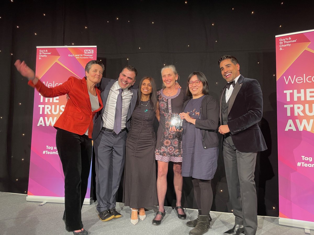 Many of our staff are lifesavers, but perhaps none more so than our paediatric intensive care team and @STRS_Evelina. They are the worthy winners of the ‘Take pride in what we do’ award for their expert care of babies, children and families when it’s needed most #TeamGSTT