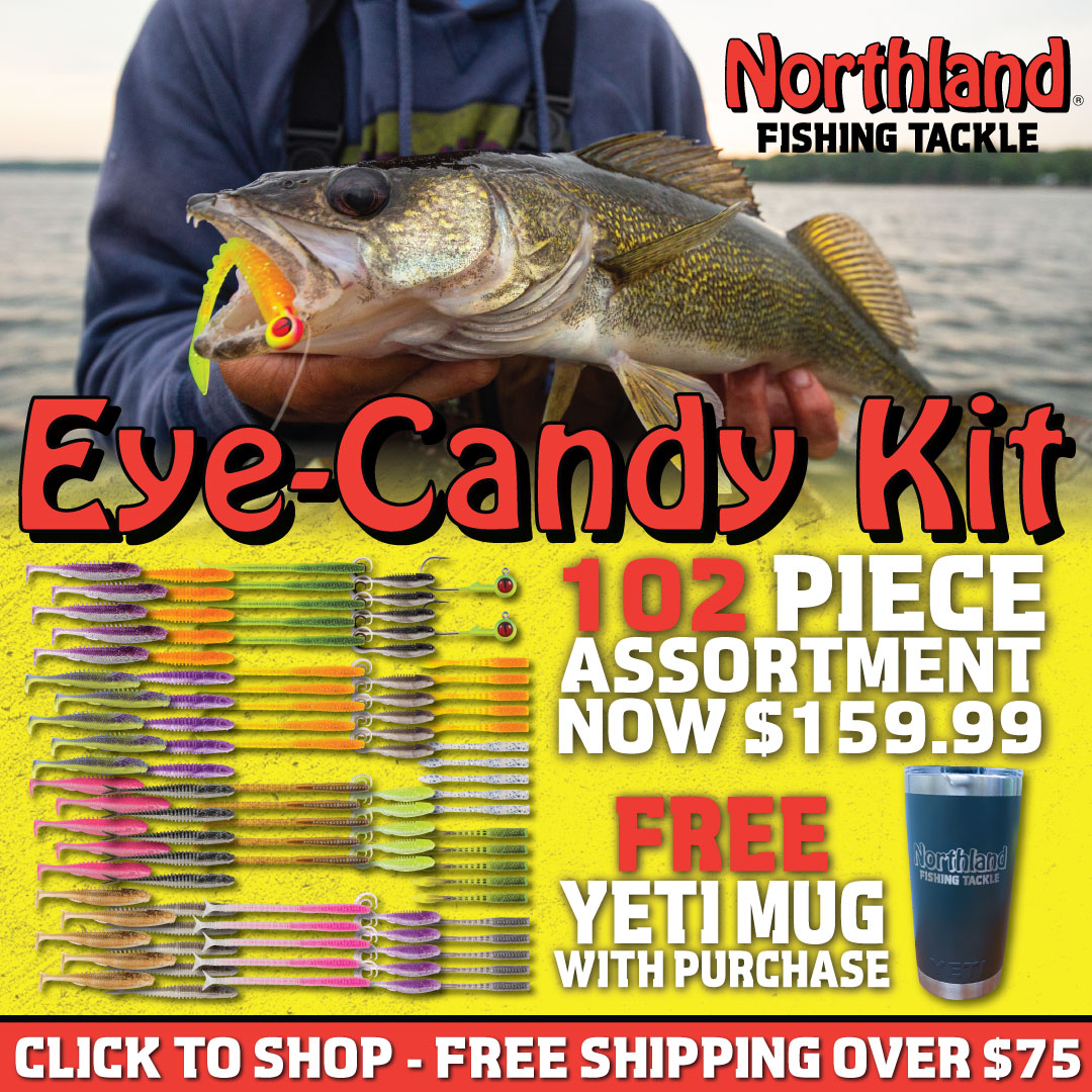 Northland Tackle on X: EYE-CANDY KIT + FREE YETI TUMBLER SPECIAL