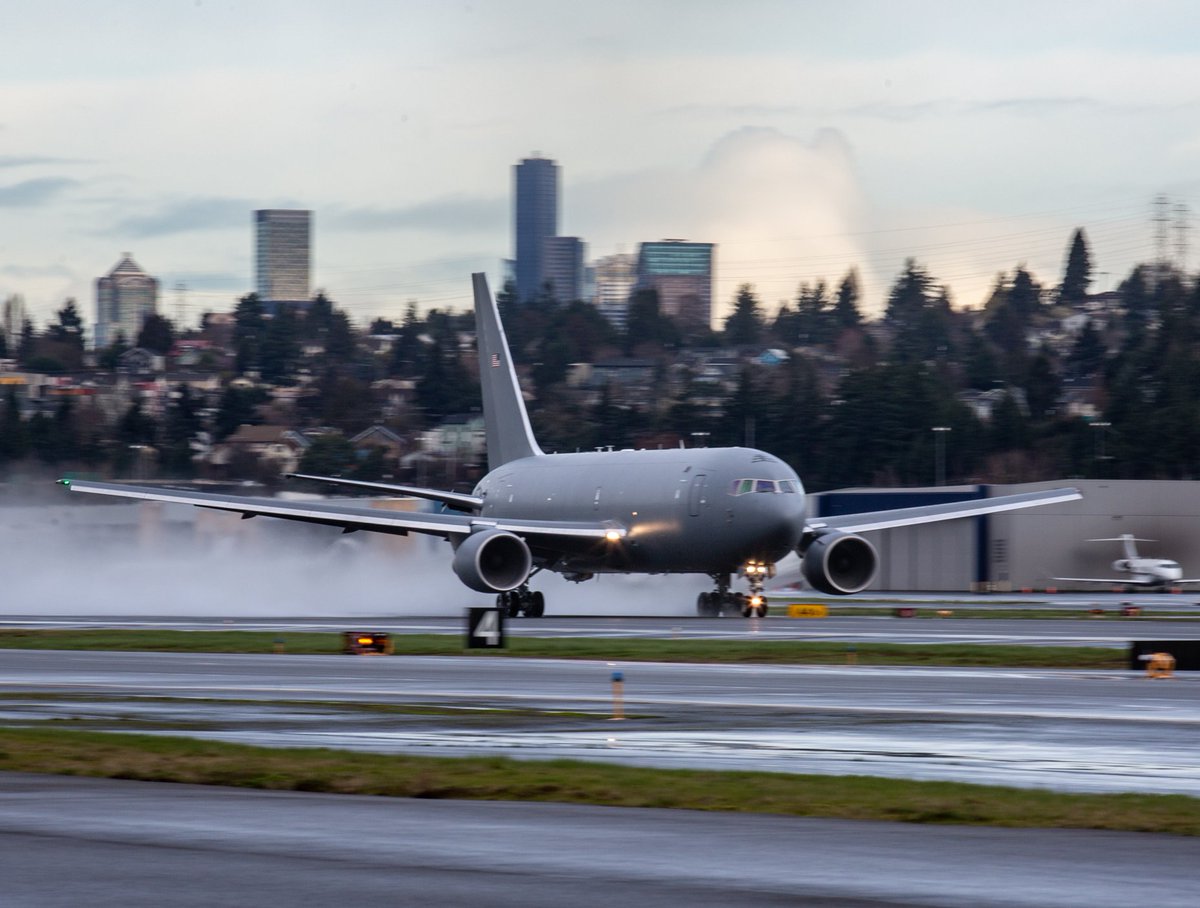 Today we delivered @JointBaseMDL's 20th Everett-built #KC46. We build the Pegasus in Washington as a tanker from day one, making it uniquely suited to integrate new capabilities and advanced technology.