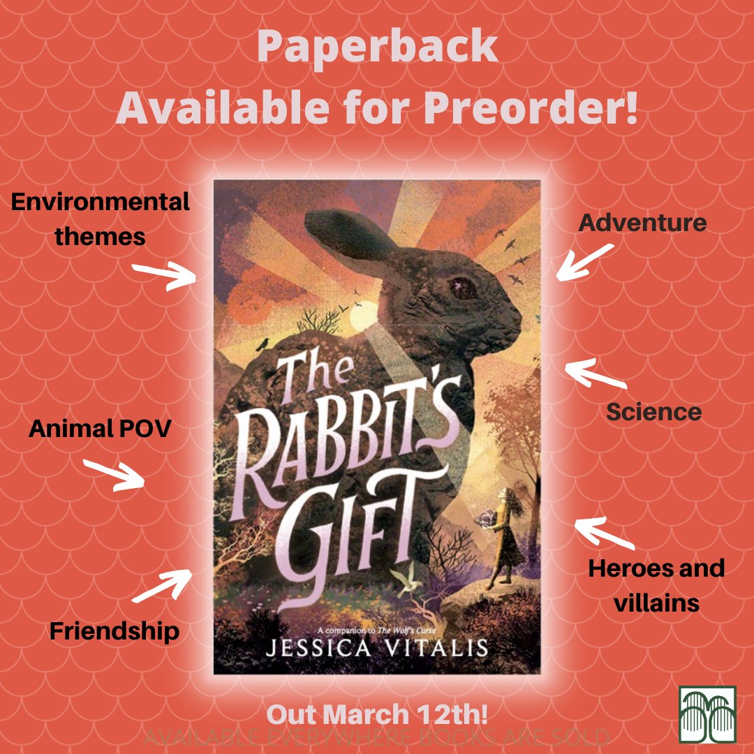 *CCBC Best Book for Kids and Teens 2023* With its environmental and stem themes, along with a healthy dose of adventure, The Rabbit's Gift is a perfect spring read (and would fit nicely in an Easter basket if you're in the market for such things). amazon.com/Rabbits-Gift-J…