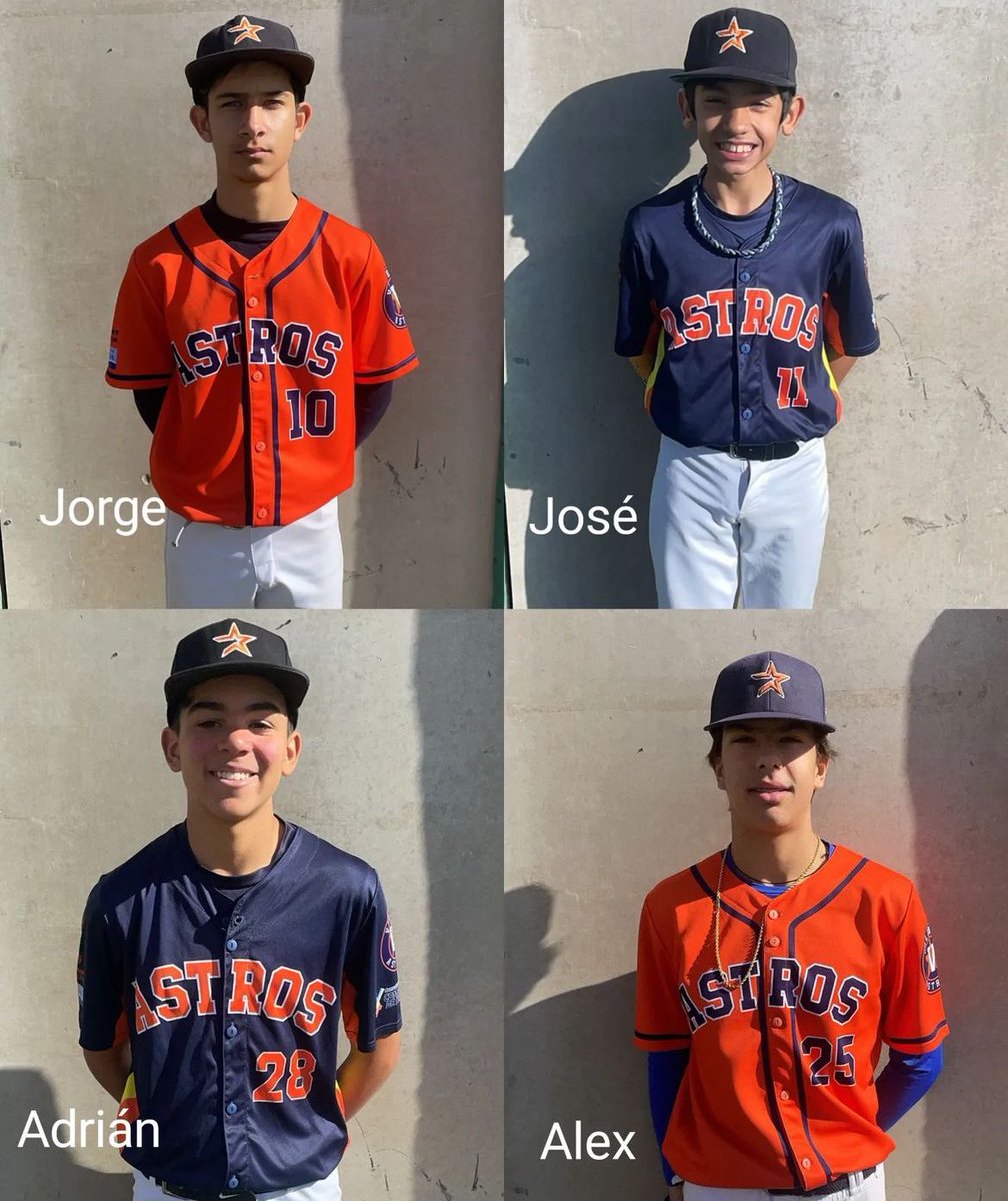 ⚾ El lunes comienza el MLB European Cadet Camp ‼️
Los 40 convocados se concentrarán en Barcelona del 4-6 de marzo
Enhorabuena a todos ellos y muuuuy especialmente a nuestros Astros ⭐
U13 José Osechas 
U15 Adrián Cendros, Alex Morales y Jorge Góngora 💪🏼