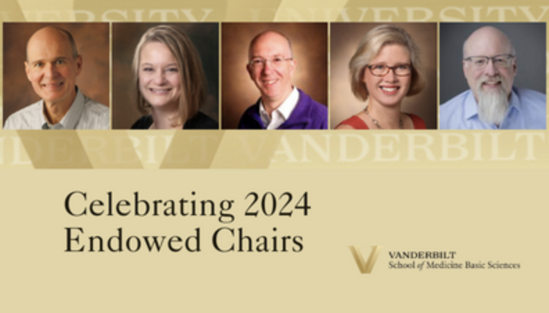 VICB_Vanderbilt's tweet photo. Five Basic Sciences faculty named to Vanderbilt University 2024 endowed chair cohort!
https://t.co/QaREPKlrJw https://t.co/C7iyogGESq
