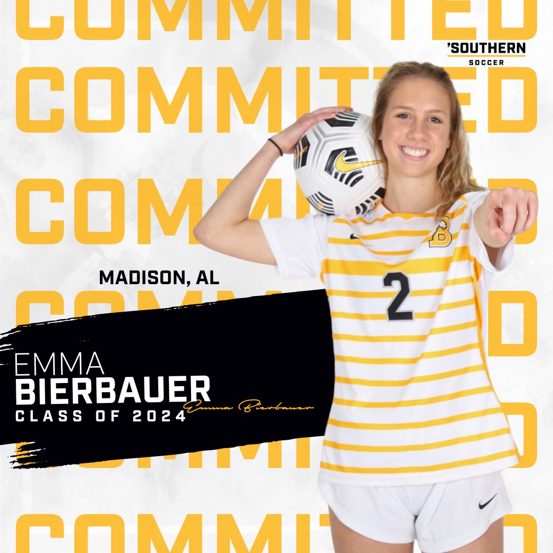 bscwsoccer's tweet photo. A top talent is coming to the 205 🤩

Welcome to ‘Southern Soccer Emma 🫶

#YeahPanthers🐾💛 https://t.co/2Le4ZmhVvc