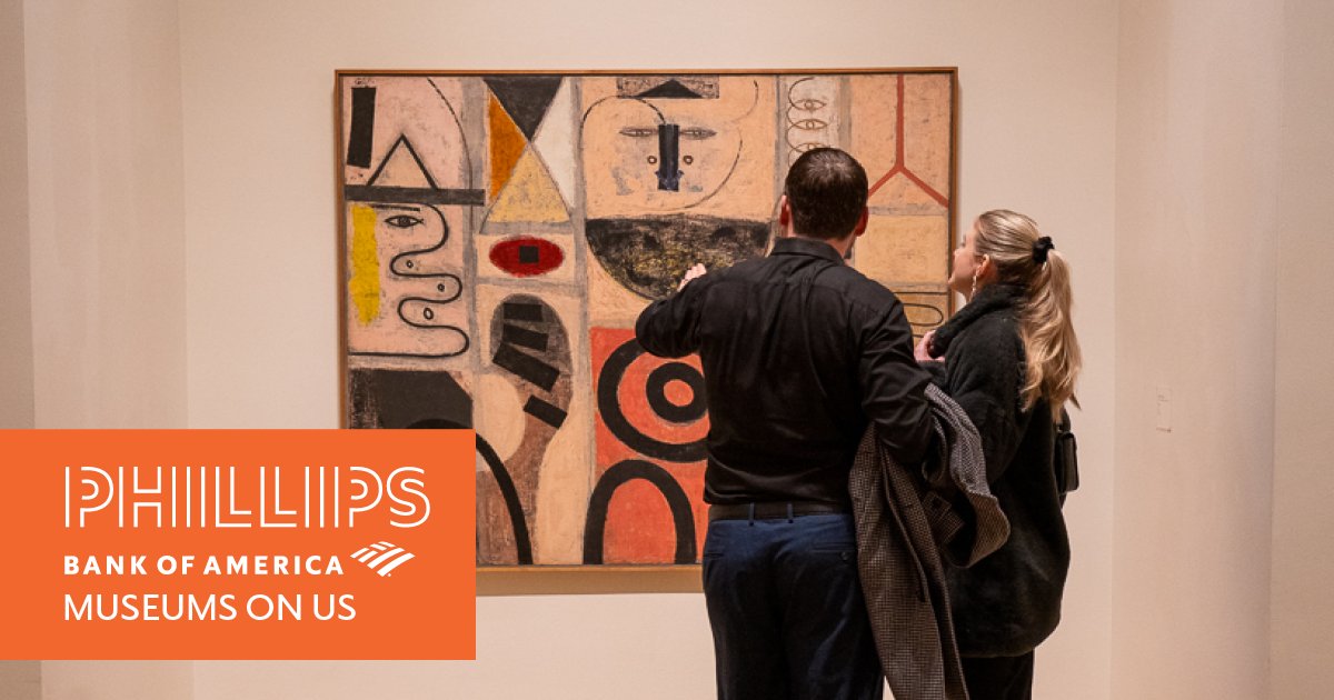 This weekend is Bank of America’s Museums on Us weekend! Show your Bank of America debit or credit card and a photo ID to get free admission to the Phillips. Learn more ▶️ ow.ly/XaQj50QJoFA @BankofAmerica #MuseumsOnUs #BofA #free 📸 Photo: AK Blythe.