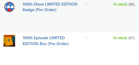 Definitely didn't expect nearly half of the 100th Episode Boxes to go so quickly but... I guess it's the awesome exclusive goodies inside that help... scoutadelic.com/product/100th-…