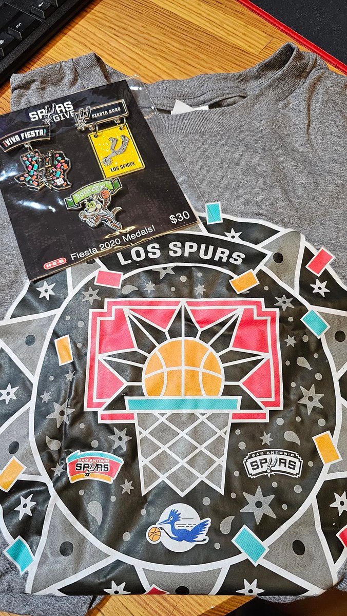 Giving away another set of #Spurs tickets along with a parking pass, T-shirt, and Fiesta Medals to the March 23rd game, next week. We appreciate every single one of our fans. We couldn't do this show without your continued support.