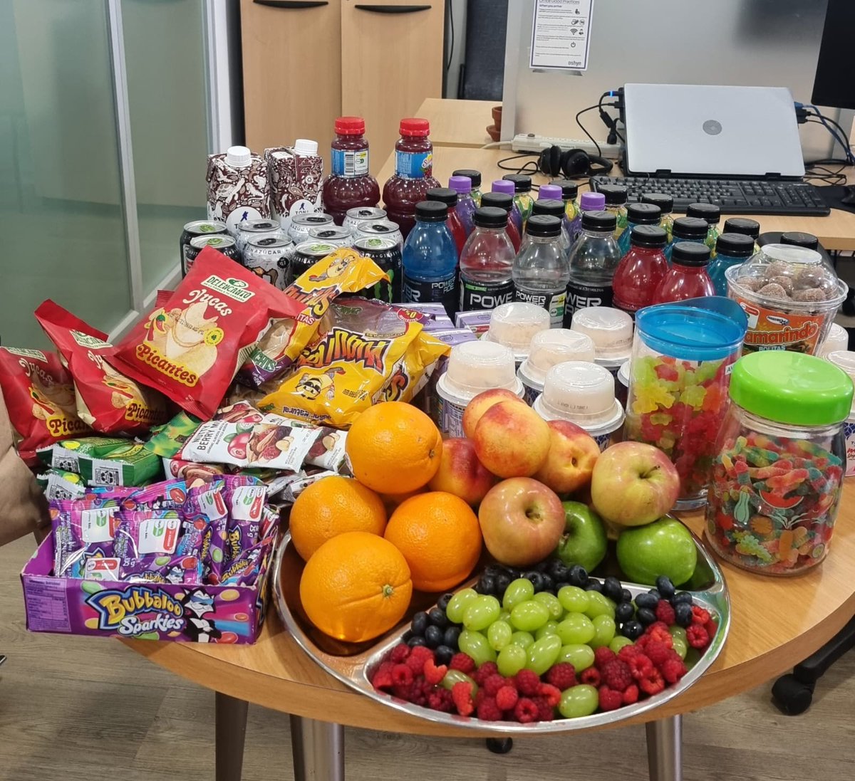 Oshyn_Inc's tweet photo. The teams are getting ready for #SitecoreHackathon, and the snacks are ready to go! Good luck everybody!
#oshynlife #sitecore https://t.co/7o04sFDrD1