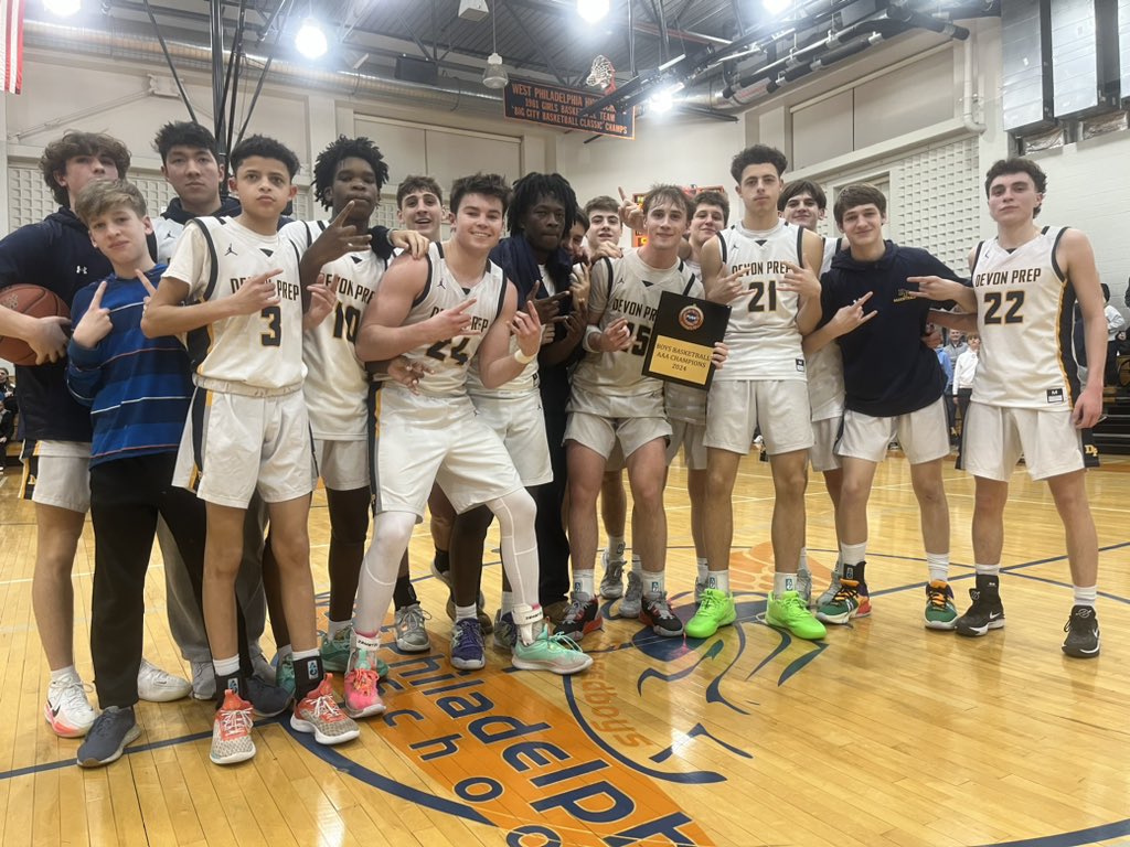 Your District 12 3A champions <a href="/DevonPrepBBall/">Devon Prep 🏀🏀🏀</a>.