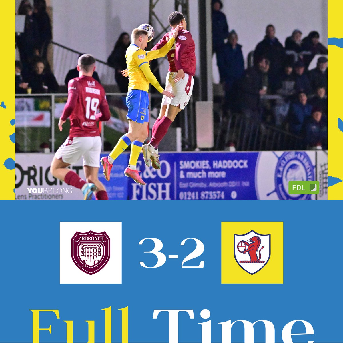 RaithRovers's tweet image. Defeat.