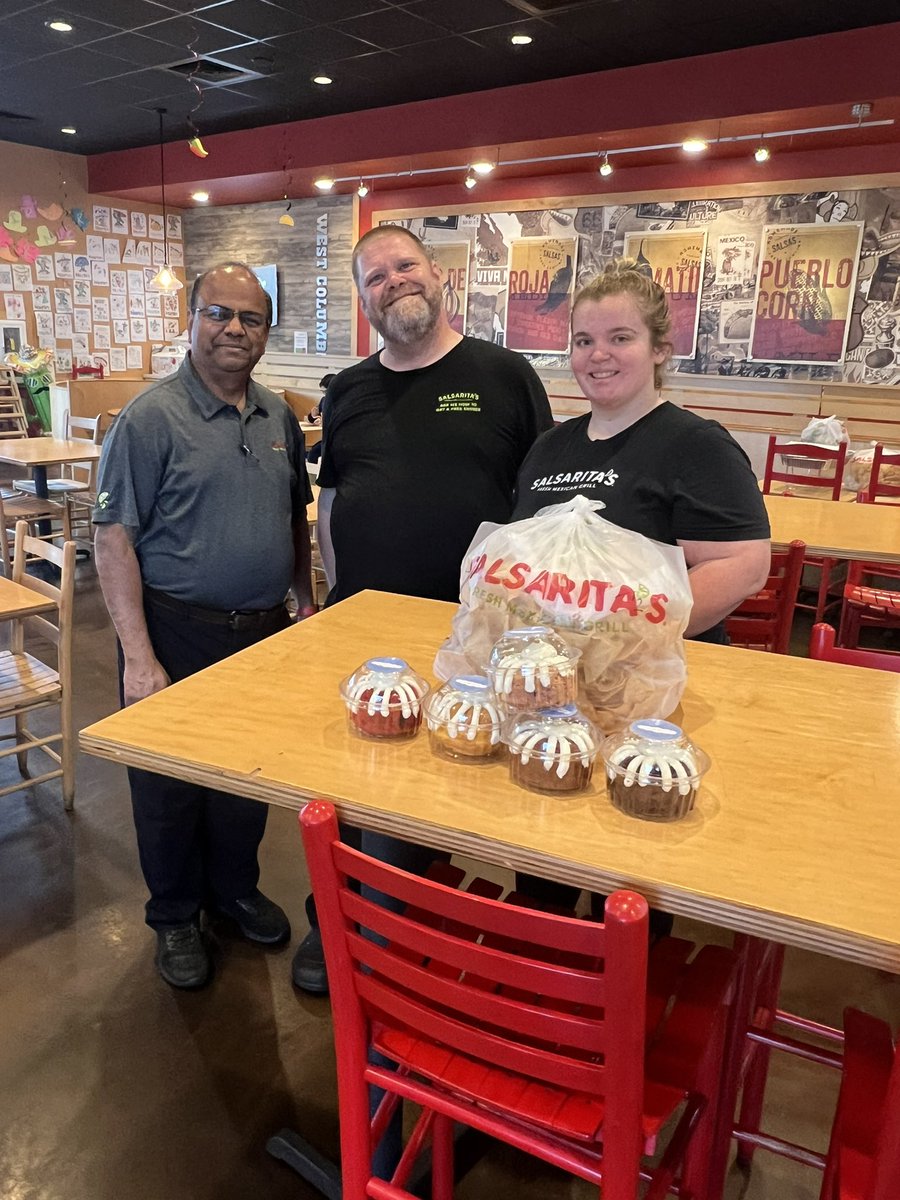 fastcasual (@sukispur) on Twitter photo Celebrating our <a href="/Salsaritas/">Salsarita's Fresh Mexican Grill</a> West Columbia location. Really worked hard in February to make it a great month including supporting our satellite location the CLA. It was a BUSY month.
Thanks to our great #team Celebrating our <a href="/Salsaritas/">Salsarita's Fresh Mexican Grill</a> West Columbia location. Really worked hard in February to make it a great month including supporting our satellite location the CLA. It was a BUSY month.
Thanks to our great #team