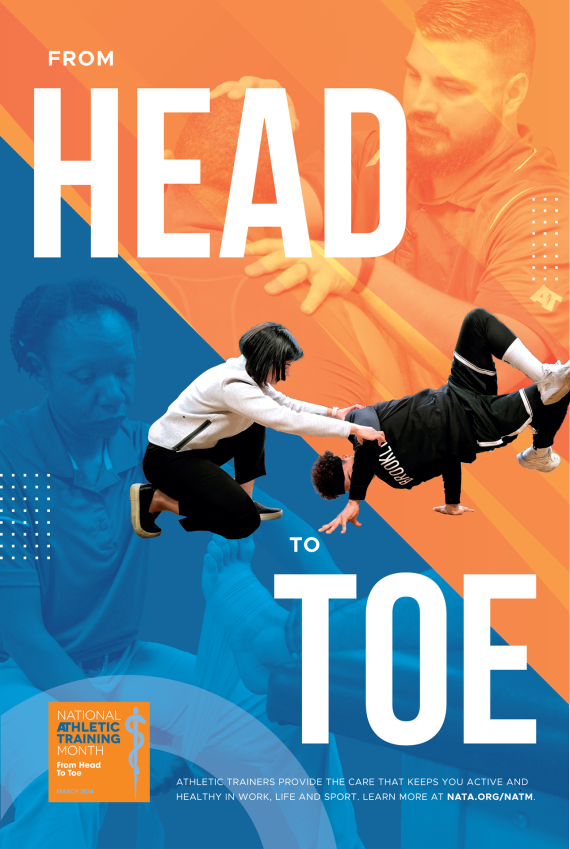natad2's tweet photo. Happy National Athletic Training Month! #NATM2024 https://t.co/K9toCVd9fj