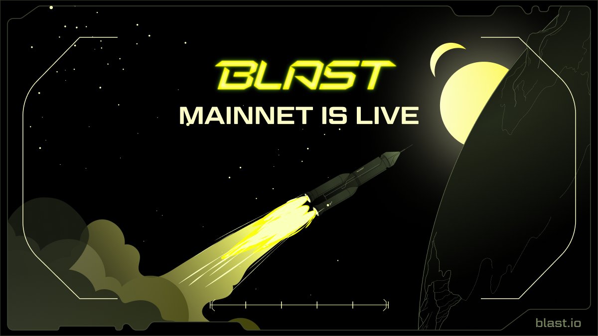 mediagraphik's tweet image. Blast Mainnet has started!
Hurry up! Sign in by connecting your wallet and participate at the most pending event ⚡️
Early Access users can bridge to Mainnet and use Blast-native Dapps that don’t exist anywhere else👇
blstearn.app/mainnet/launch…