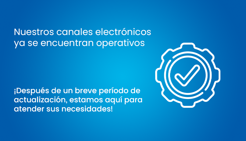 MarcabeliLtda's tweet photo. Nos complace informarles que todos nuestros canales electrónicos están nuevamente operativos y listos para su uso. Después de un breve período de actualización, estamos encantados de ofrecerles un servicio completo y eficiente. ¡Estamos aquí para atender sus necesidades! https://t.co/hfDkukGWRd