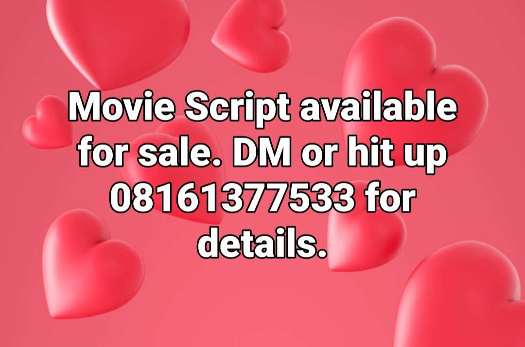 opelopejesus's tweet image. Unlock your next cinematic masterpiece! 🎬 Movie script now available for sale. DM or contact us for details. #ScriptForSale #CinematicOpportunity