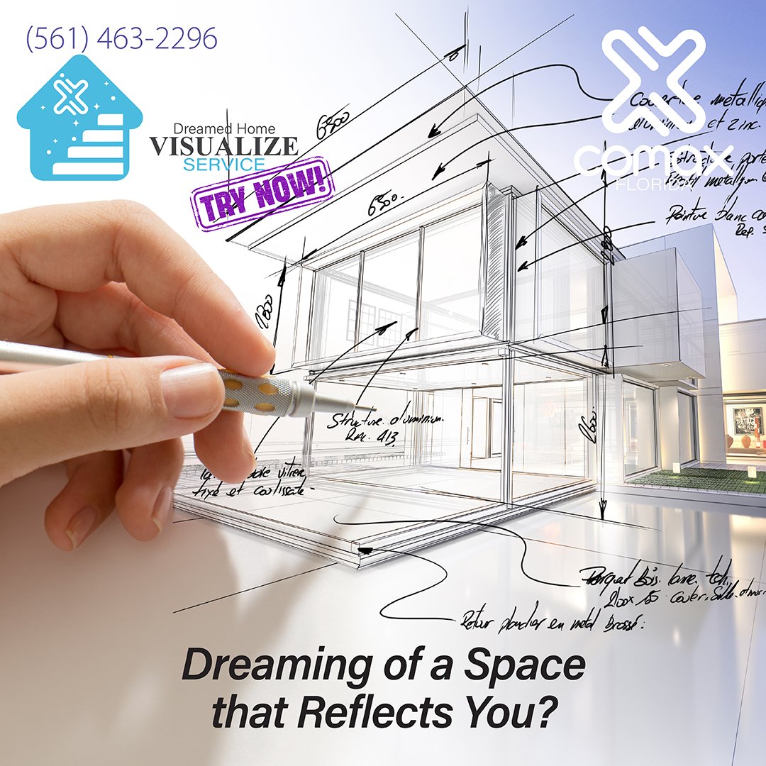 comaxflorida's tweet image. Transform your dreams into reality with COMAX FLORIDA&apos;s VIP Dreamed Home Visualization Service! 🌟
Share your vision, witness it on paper or screen, and make informed decisions for a seamless home improvement journey.
(561) 463-2296 or info@comaxflorida.com! 🏡
#DreamHome