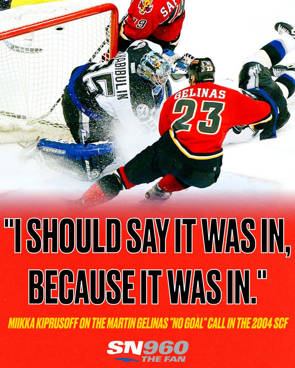 Sportsnet960's tweet image. 🥅 Miikka Kiprusoff has spoken.

🗣 He spoke with the media Friday afternoon and looked back on his legendary career in Calgary, and the Stanley Cup run in 2004.
