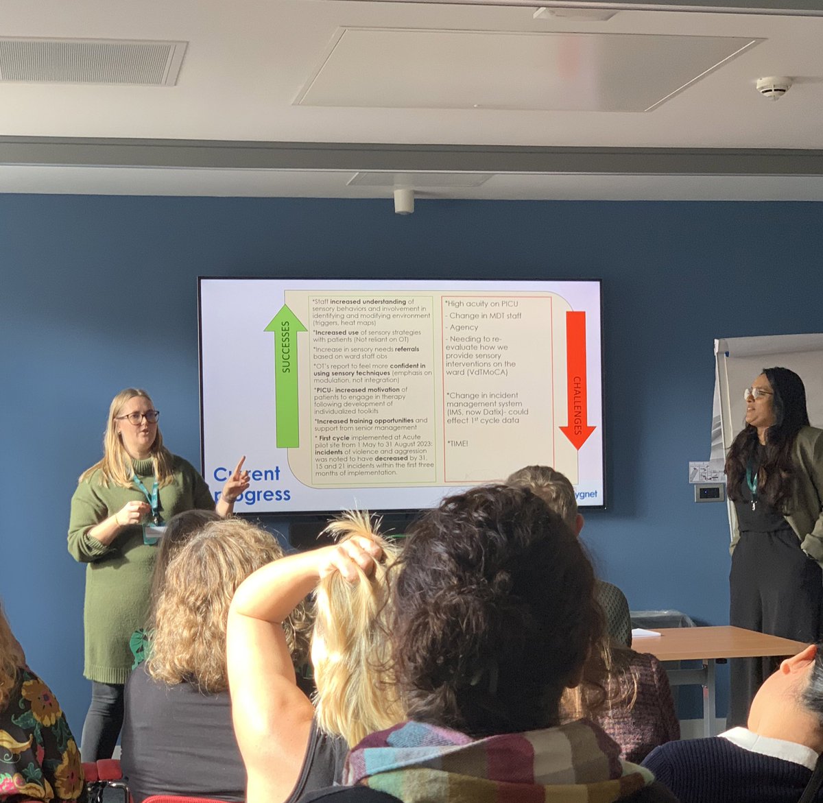 A really great day, full of inspiring talks and meeting amazing OTs from around the UK. Thanks to all the speakers and organisers! #RCOTMHSS24