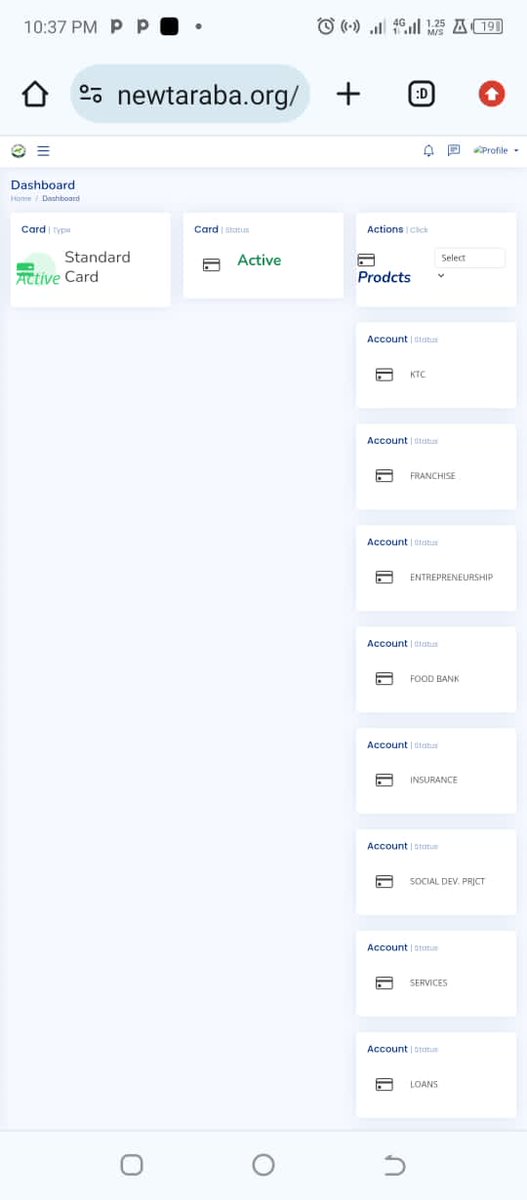 NewTaraba_Org's tweet photo. This is what the membership dashboard looks like. 

Register today and be part of this transformative organization. 

#NewTaraba #InvestTaraba 
#TarabaInvestementOpportunity https://t.co/lV03iqzeoG