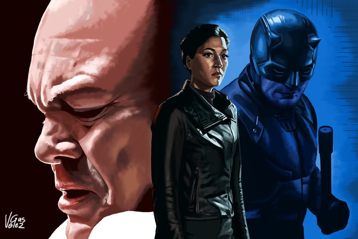 GusGamma78's tweet photo. Another #FiskFriday. #WilsonFisk #VincentDOnofrio #Kingpin #Echo #Daredevil #AlaquaCox #CharlieCox #MCU #fanart #digitalart #DigitalArtist https://t.co/4fbpeYltJl